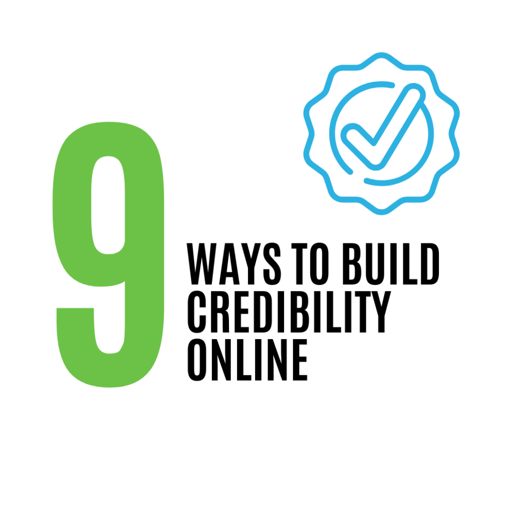 Build Credibility Online